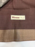 Gulabi (Kattam Tussar silk) - Grey - Image 4