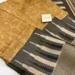 Gulabi (Kattam Tussar silk) - Mustard