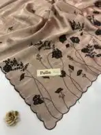 Iris (Metallic tissue silk) - Rose gold - Image 5