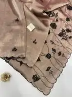 Iris (Metallic tissue silk) - Rose gold