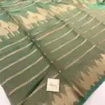 Hiranya (Crushed tissue silk) - Persian green