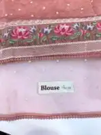 Luna (Organza silk) - Dusty peach - Image 4