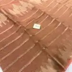Hiranya (Crushed tissue silk) - Peach
