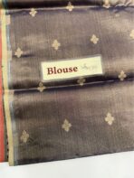 Senthamarai (Kancheevaram soft silk) - Tangerine - Image 5