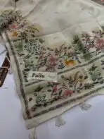 Aaradhana (Paithani Heritage silk) - Pearl white - Image 4