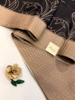 Sindhu (Viscoses silk) - Charcoal grey - Image 3