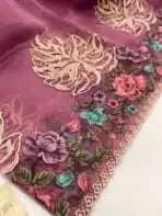 Madeleine (Pure Organza silk) - Blush mist - Image 3