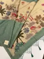 Meghna (Mursh silk) - Taffee blue - Image 2