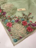 Madeleine (Pure Organza silk) - Sage frost - Image 4