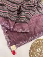 Aathmika (Handloom Tussar) - Magenta