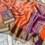 Sukhi (saree) - Orange