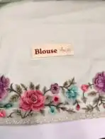 Madeleine (Pure Organza silk) - Sage frost - Image 5
