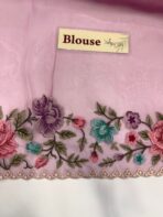 Madeleine (Pure Organza silk) - Blush mist - Image 5