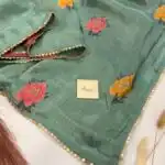 Madhubala (Butterflow Viscose) - Sea green