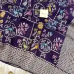Amritha (Banarasi Paithani) - Twilight purple