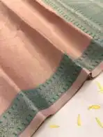 Senthamarai (Kancheevaram soft silk) - Baby pink - Image 3