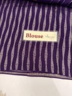Amritha (Banarasi Paithani) - Twilight purple - Image 6