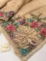 Madeleine (Pure Organza silk) - Pearl glow - Image 4