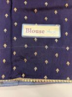 Madhubala (Butterflow Viscose) - Indigo blue - Image 4