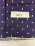 Madhubala (Butterflow Viscose) - Indigo blue - Image 4