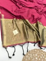 Aadhya (Silk cotton) - Hot pink
