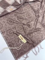 Paarijatham (Jute silk) - Grey - Image 3