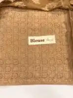 Mila (Tussar silk) - Mustard - Image 4