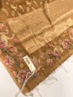 Mila (Tussar silk) - Mustard - Image 3