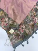 Festive spark (Silk by Linen) - Pink