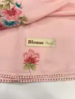 Blush & Bloom (Hand-painted Kota) - Dahlia pink - Image 4