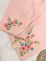 Blush & Bloom (Hand-painted Kota) - Dahlia pink - Image 2