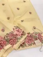 Blush & Bloom (Cross stitch in Kota) - Yellow