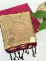 Aadhya (Silk cotton) - Hot pink - Image 2