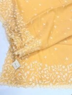 Tessa (Pure Organza-cotton blend) - Soft yellow
