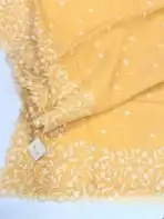 Tessa (Pure Organza-cotton blend) - Soft yellow