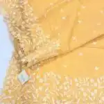 Tessa (Pure Organza-cotton blend) - Soft yellow