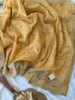 Elam thendral (Crushed georgette) - Honey - Image 2
