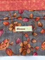 Seetha (Tussar silk) - Dusty pink - Image 4