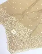 Tessa (Pure Organza-cotton blend) - Beige