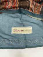 Monica (Katha embroidered Chanderi) - Blue - Image 4