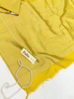 Mridhula (Banarasi semi silk) - Yellow - Image 3