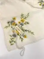 Blush & Bloom (Hand-painted Kota ) - Lily white - Image 3