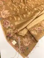 Mila (Tussar silk) - Mustard