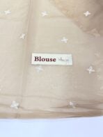 Tessa (Pure Organza-cotton blend) - Beige - Image 4