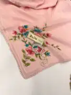 Blush & Bloom (Hand-painted Kota) - Dahlia pink - Image 3