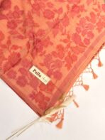 Let’s bloom (Muga cotton) - Apricot - Image 3