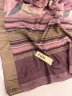 Amber light (Raw silk) - Lilac - Image 3