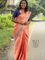 Senthamarai (Kancheevaram soft silk) - Tangerine