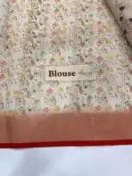 Sia (Embroidered Linen) - Tangerine - Image 5