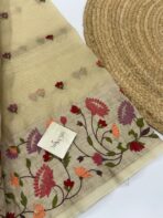 Ayla (Kora tissue silk) - Buttermilk yellow - Image 3